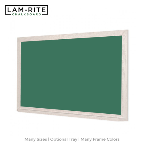Wood Frame | Lam-Rite Landscape Green Chalkboard
