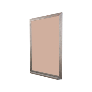 Barnwood Wood Frame | Blush | Portrait Ceramic Steel Color-Rite Whiteboard