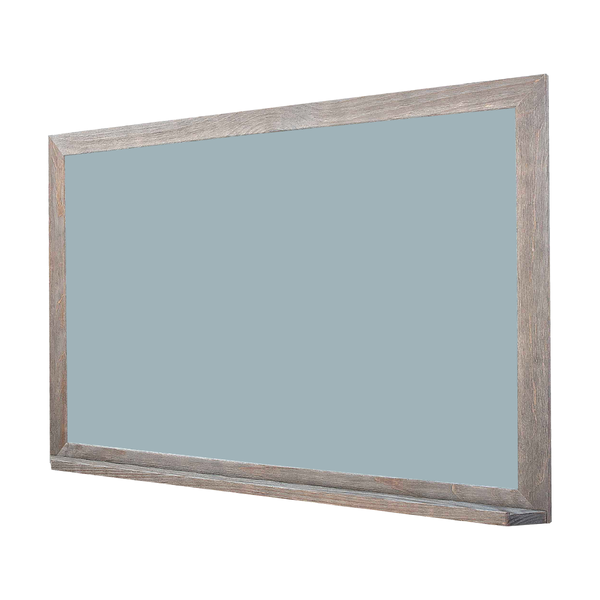 Barnwood Wood Frame | Clearwater | Landscape Color-Rite Non-Magnetic Whiteboard