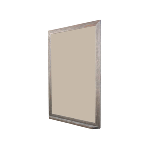 Barnwood Wood Frame | Coastline | Portrait Color-Rite Non-Magnetic Whiteboard