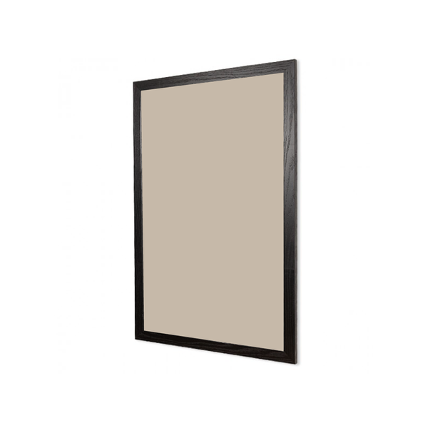 Wood Frame | Coastline | Portrait Color-Rite Non-Magnetic Whiteboard