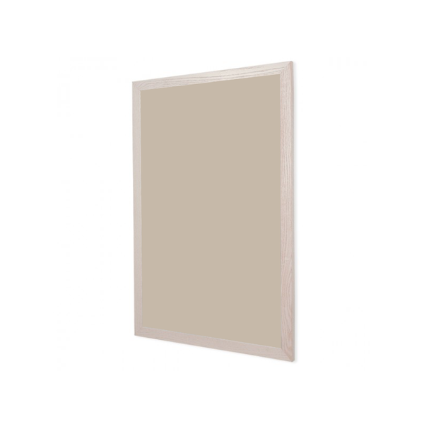 Wood Frame | Coastline | Portrait Color-Rite Non-Magnetic Whiteboard