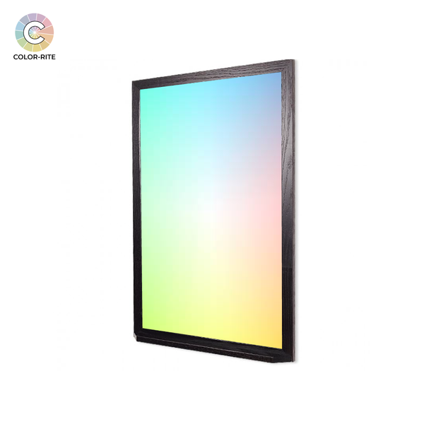 Wood Frame | Custom Colored | Portrait Color-Rite Non-Magnetic Whiteboard