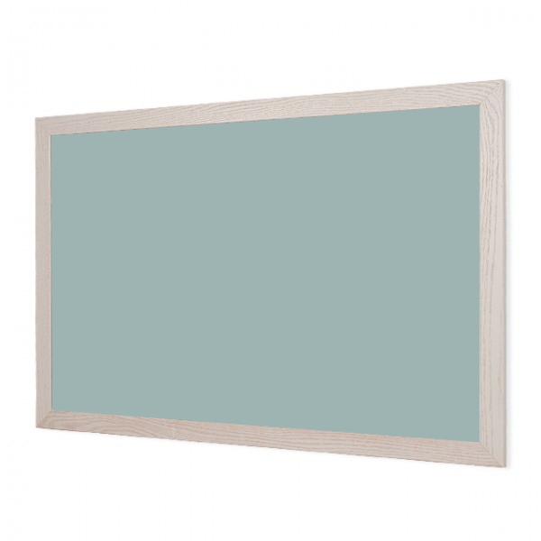 Wood Frame | Glacier | Landscape Color-Rite Non-Magnetic Whiteboard