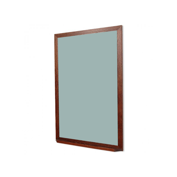 Wood Frame | Glacier | Portrait Color-Rite Non-Magnetic Whiteboard