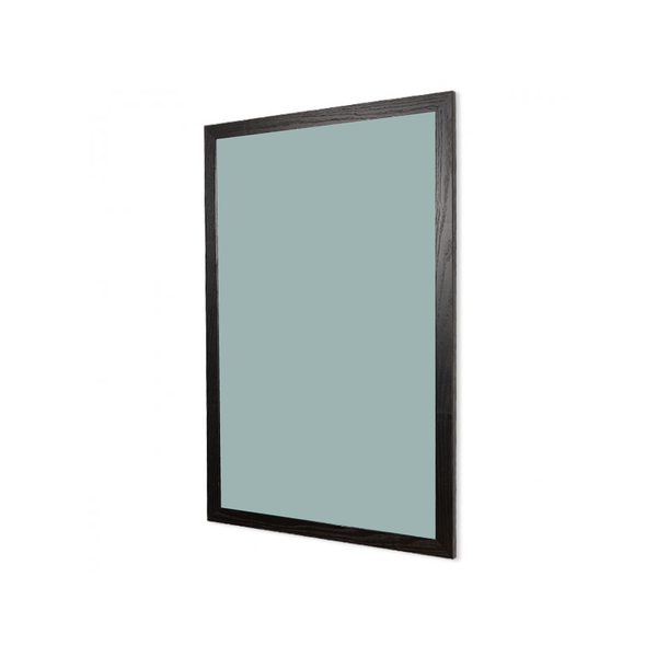 Wood Frame | Glacier | Portrait Color-Rite Non-Magnetic Whiteboard