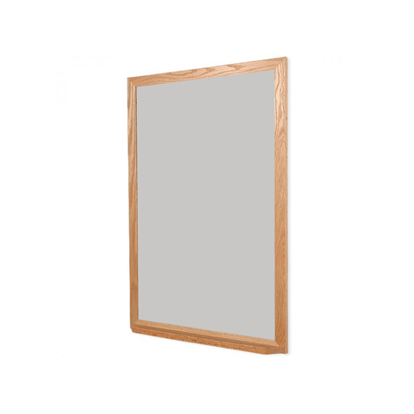 Wood Frame | Silver Star | Portrait Color-Rite Non-Magnetic Whiteboard
