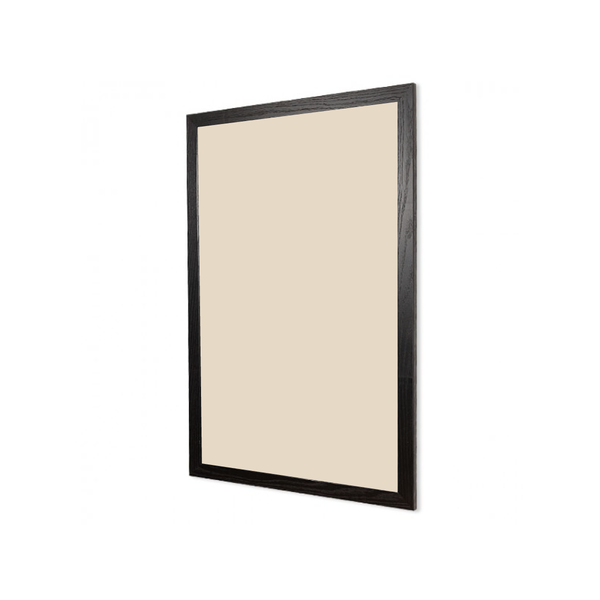 Wood Frame | Almond | Portrait Color-Rite Magnetic Whiteboard