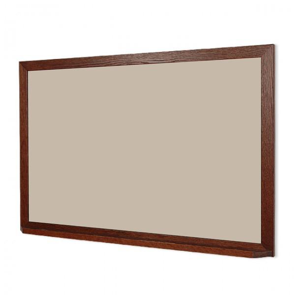 Wood Frame | Coastline | Landscape Color-Rite Magnetic Whiteboard