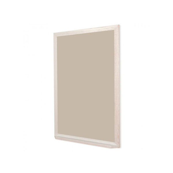 Wood Frame | Coastline | Portrait Color-Rite Magnetic Whiteboard