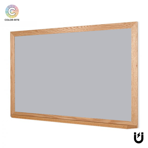Wood Frame | Rain | Landscape Color-Rite Magnetic Whiteboard