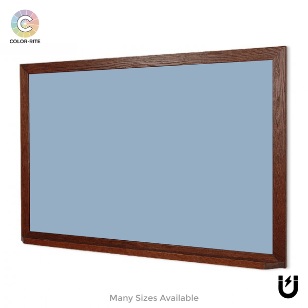 Wood Frame | Twilight | Landscape Color-Rite Magnetic Whiteboard