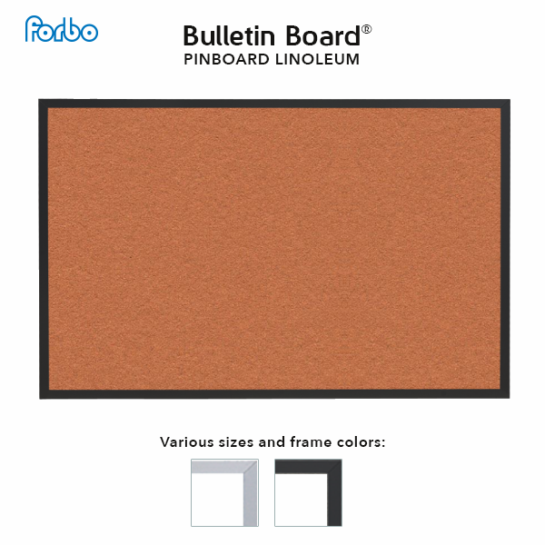 Cinnamon Bark | FORBO Bulletin Board with Aluminum Frame
