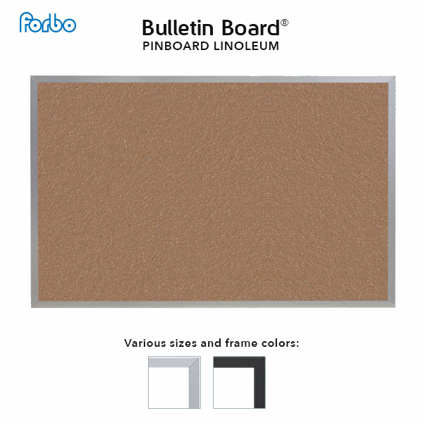 Nutmeg Spice | FORBO Bulletin Board with Aluminum Frame