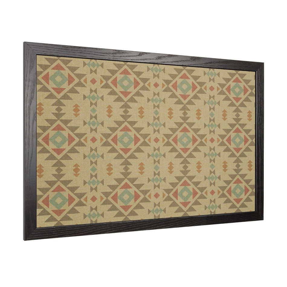 Allover Geometric Print | Wood Frame Fabric