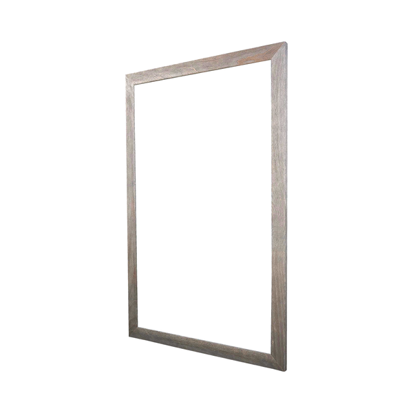 Barnwood Wood Frame | Portrait Ceramic Steel Whiteboard