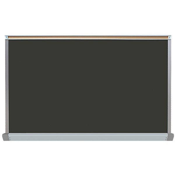 Satin Aluminum Frame | Box Tray & Display Rail Chalkboard