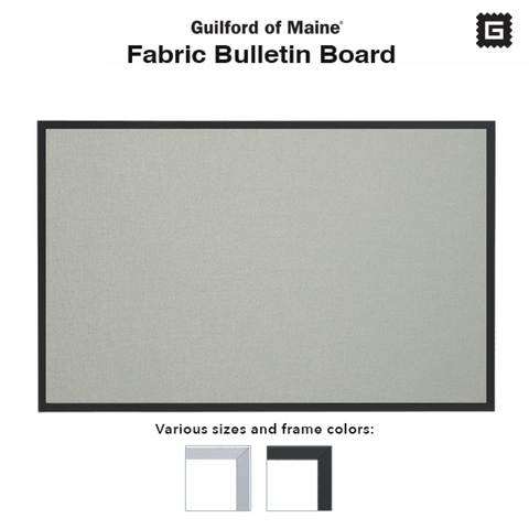 Coin | Fabric Bulletin Board with Aluminum Frame