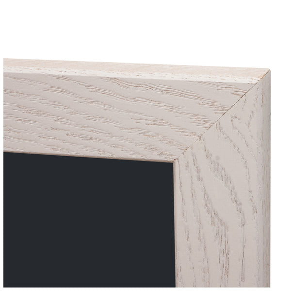 White Oak A-Frame | Custom Printed Magnetic Steel Chalkboard