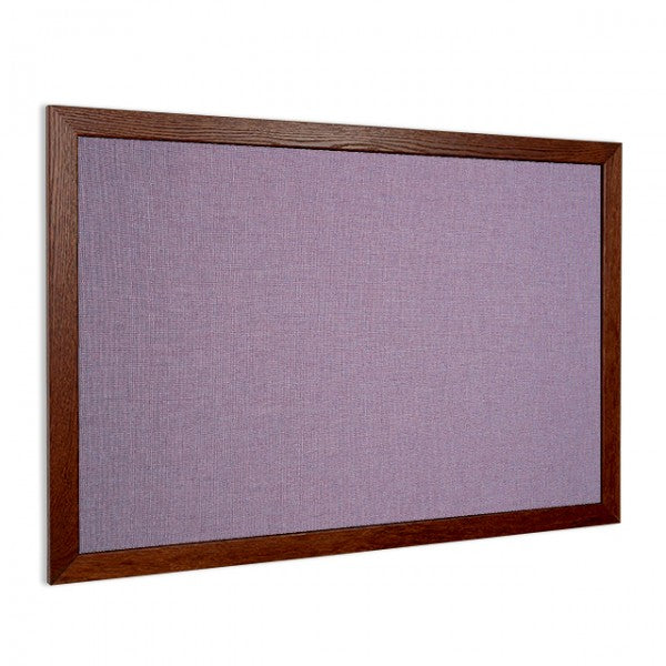 Lilac | Fabric Bulletin Board with Wood Frame