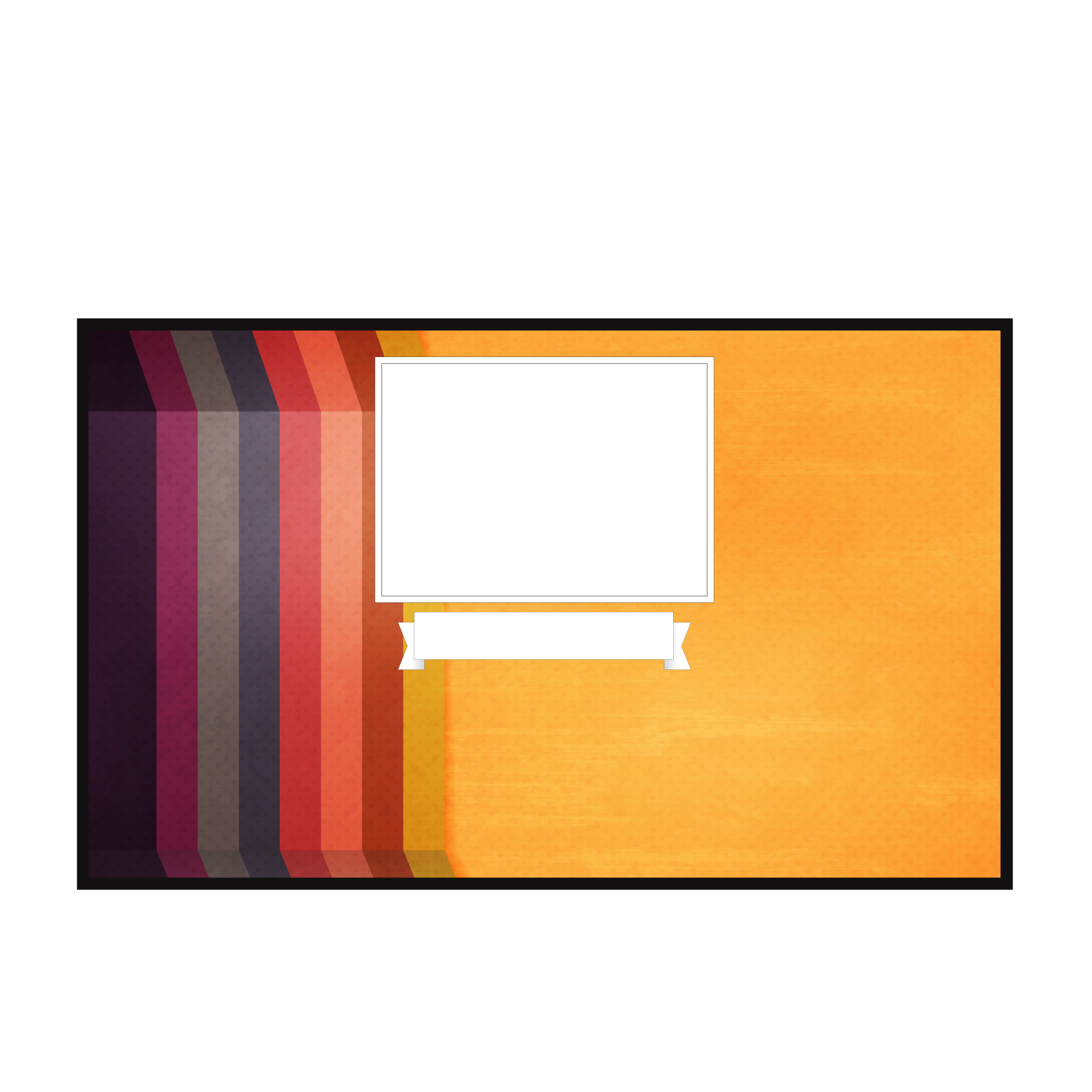 Feature Image Ebony Aluminum Frame | Fabric Custom Printed Landscape Board