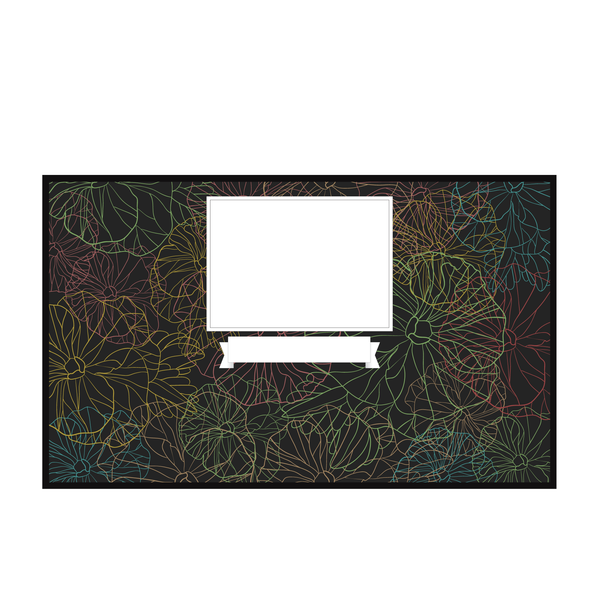 Feature Image Ebony Aluminum Frame | Fabric Custom Printed Landscape Board