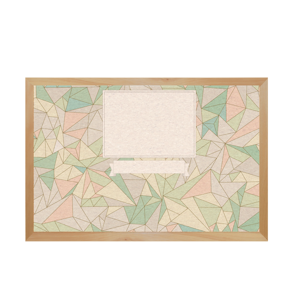 Feature Image Wood Frame | Custom Printed Landscape Natural Cork Board