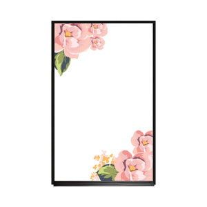 Floral Arrangement | Ebony Aluminum Frame Portrait