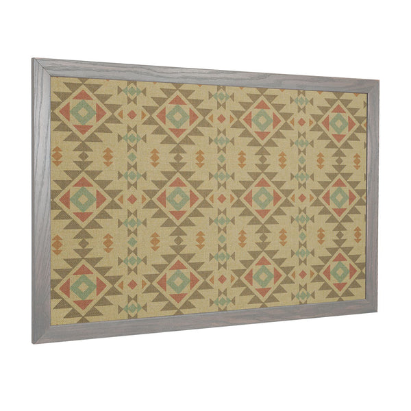 Allover Geometric Print | Wood Frame Fabric