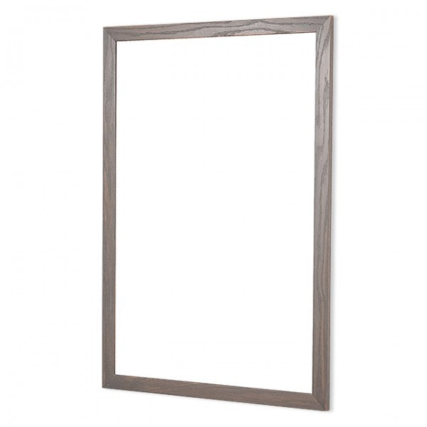 Wood Frame | Custom Printed Portrait Magnetic Steel Whiteboard