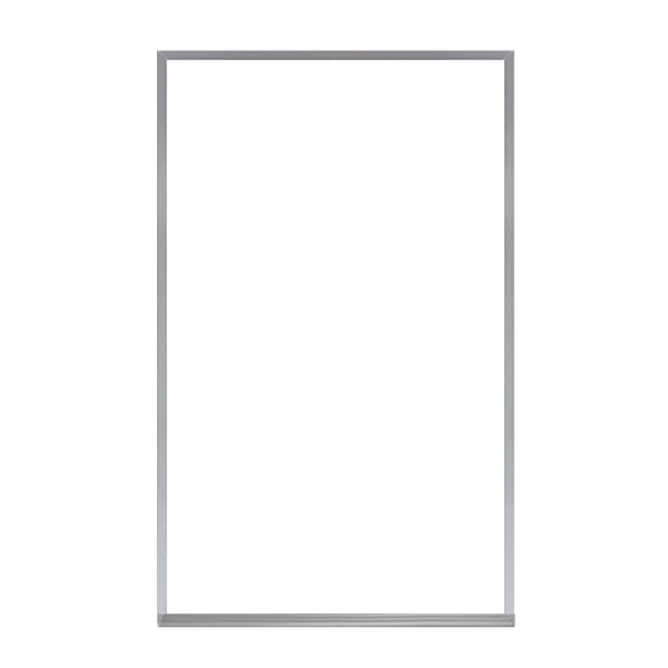 Hospital Board | Satin Aluminum Frame Non-Magnetic Whiteboard