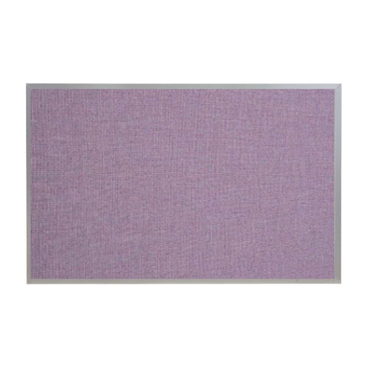 Lilac | Fabric Bulletin Board with Aluminum Frame