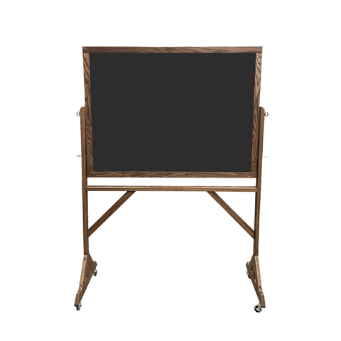 Dark Walnut Wood Frame | Portable Lam-Rite Chalkboard