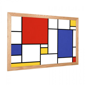 Mondrian | Wood Frame Fabric