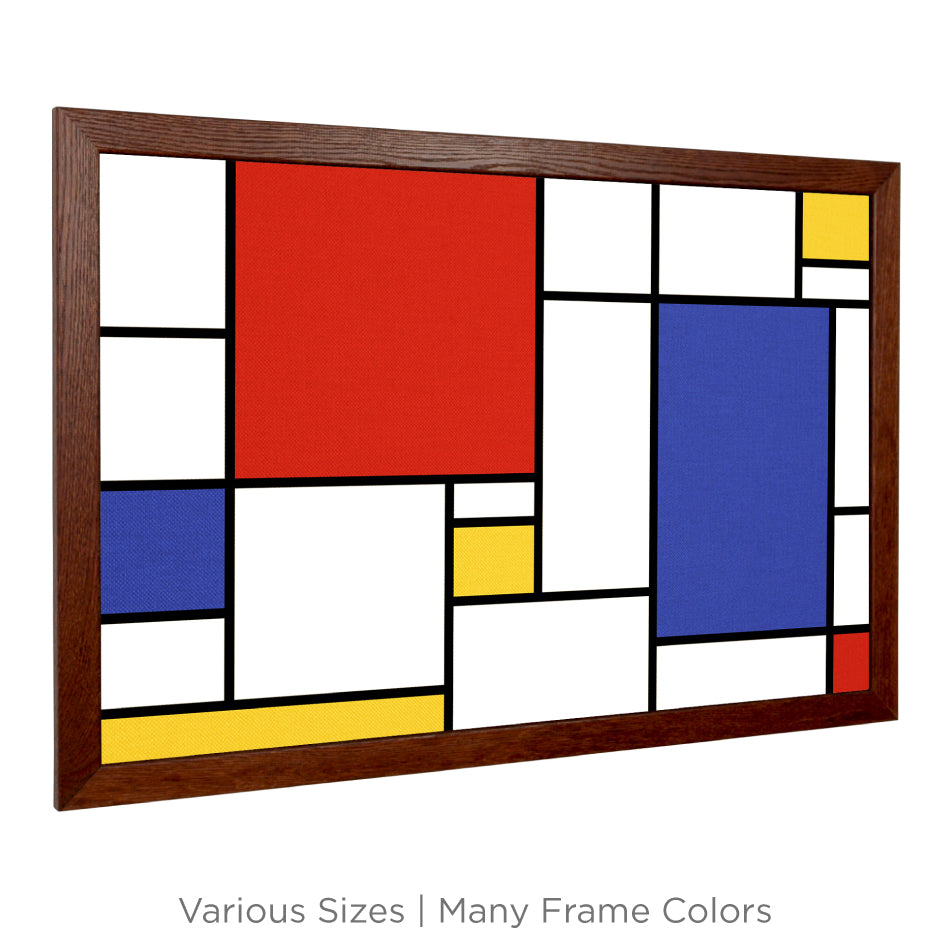 Mondrian | Wood Frame Fabric – New York Blackboard