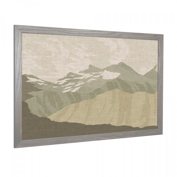 Mountain Range | Wood Frame Fabric