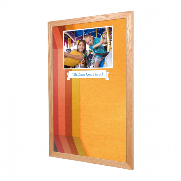 Feature Image Wood Frame | FORBO Cork Custom Printed Portrait Board