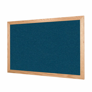 Blue Berry | FORBO Bulletin Board with Wood Frame