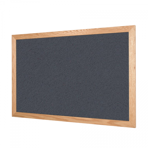 Poppy Seed | FORBO Bulletin Board with Wood Frame