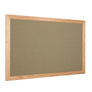 Light Moss | Fabric Bulletin Board with Wood Frame