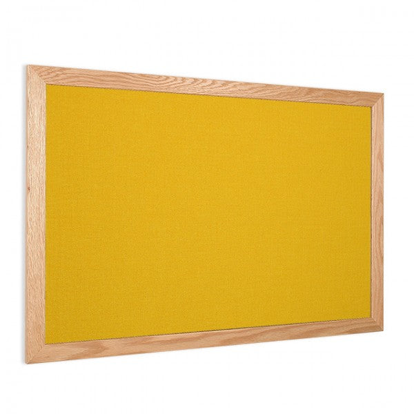 Sunshine | Fabric Bulletin Board with Wood Frame