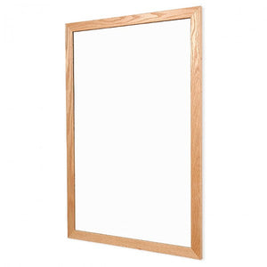 Menu | Wood Frame | Custom Printed Portrait Magnetic Steel Whiteboard