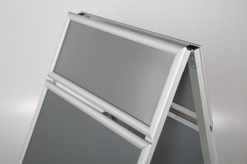 Satin Frame Header A-Board | 22" x 28"