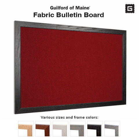MAGNETIC BULLETIN BOARD - in a variety of sizes, finishes & fabrics