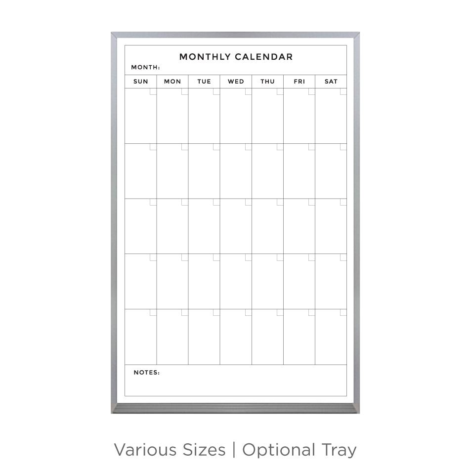 monthly-calendar-satin-aluminum-frame-portrait-lam-rite-new-york-blackboard