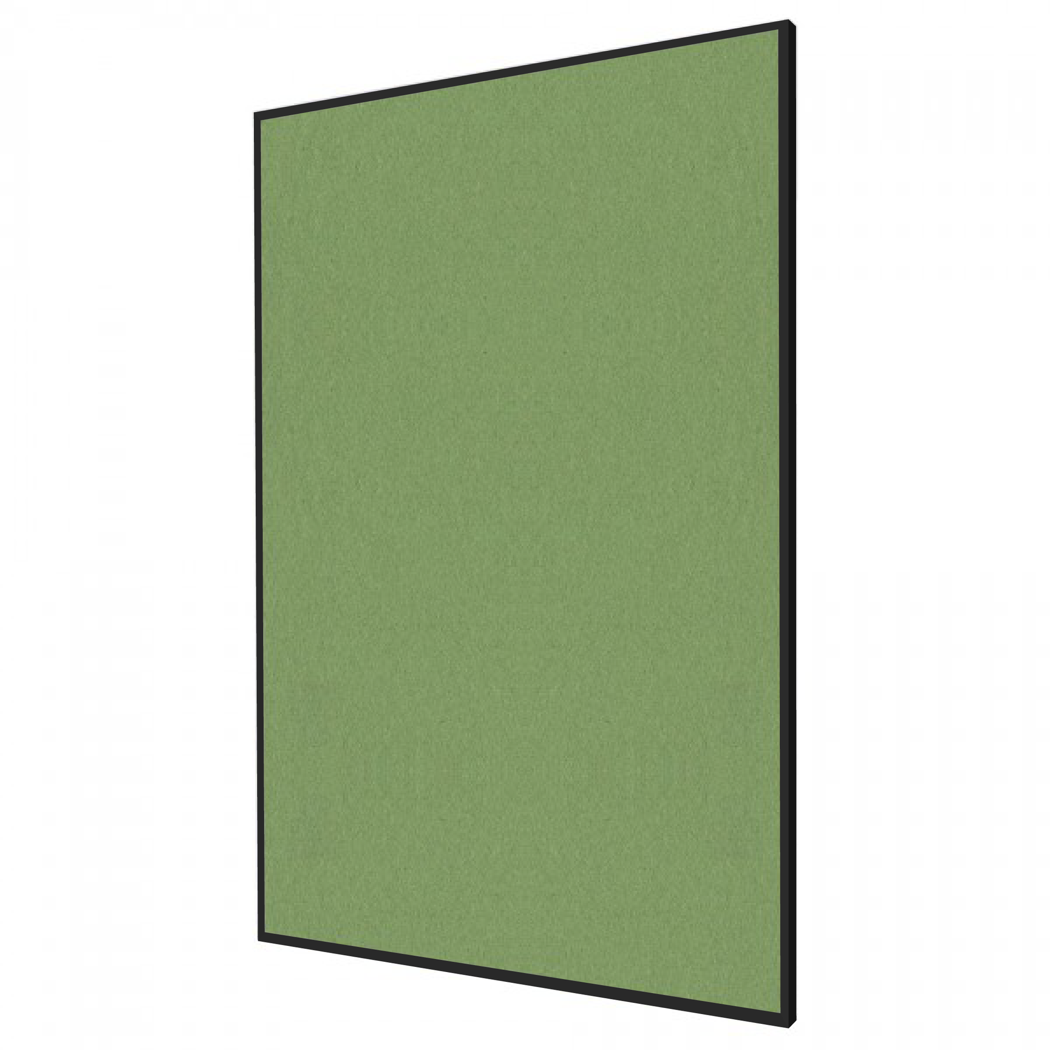 Baby Lettuce | Portrait FORBO Bulletin Board with Minimalist Frame