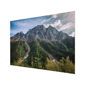 British Columbia Mountains | Wood Print | Landscape Wood Print Collection