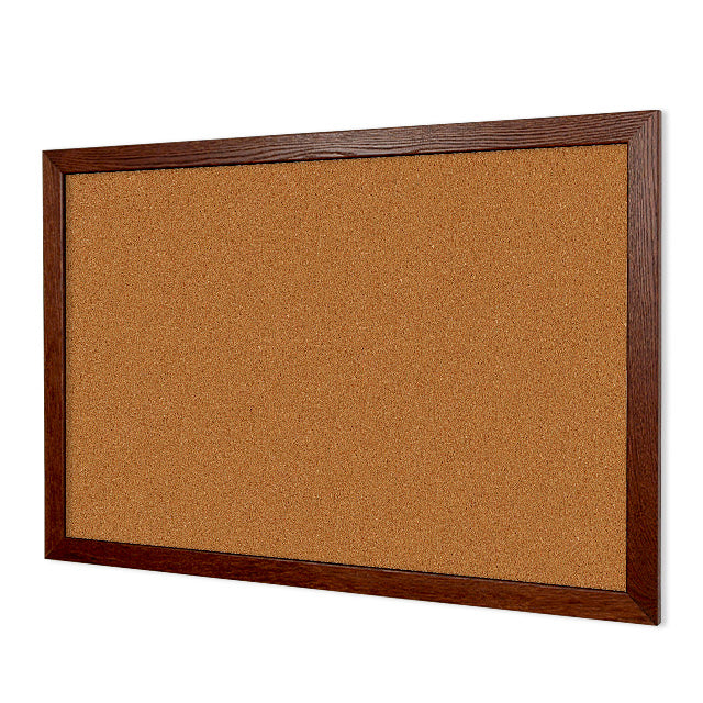 Wood Frame | Natural Cork Bulletin Board
