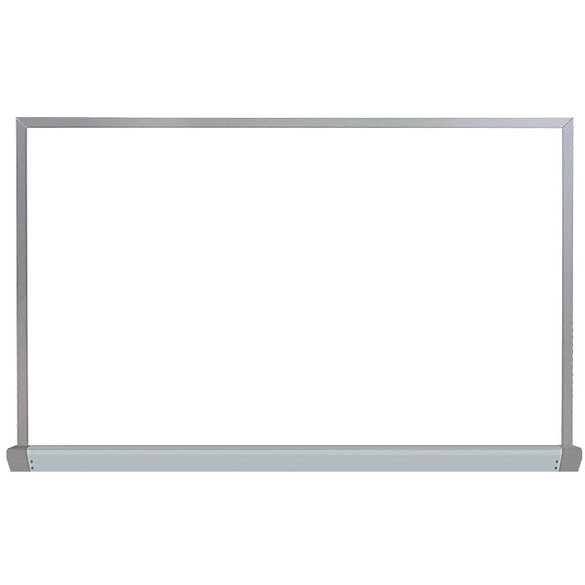 Satin Aluminum Frame | Box Tray Whiteboard