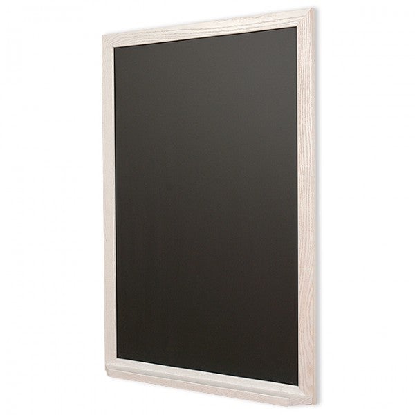 Wood Frame | Ceramic Steel Black Portrait Chalkboard